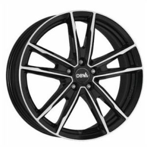 Llanta de aluminio DBV Florida 6.5x16 ET32 5x114.3 66.1 (Negro) · Dacia Duster