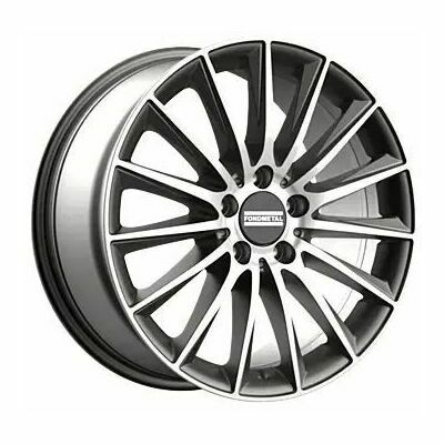 Fondmetal Aidon Llanta de aluminio Fondmetal Aidon 9.5x20 ET22 5x112 66.5 (Brillante, Titanio) · Mercedes GT