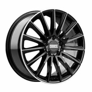 Fondmetal Aidon Llanta de aluminio Fondmetal Aidon 9.5x20 ET22 5x112 66.5 (Brillante, Negro) · Mercedes GT