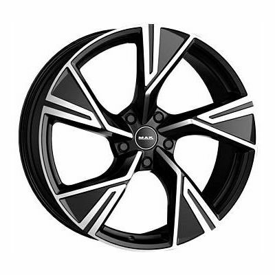 Llanta de aluminio MAK Stark 10x22 ET17 5x112 66.45 (Negro) · Audi E-Tron