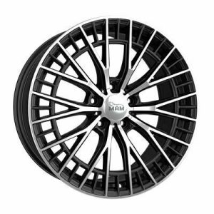 MAM GT2 Llanta de aluminio MAM GT2 8.5x19 ET45 5x114.3 72.6 (Negro, Pulido) · Lexus GS