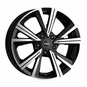 Llanta de aluminio MAK Qvarz 6.5x16 ET32 5x114.3 76 (Negro) · Dacia Duster