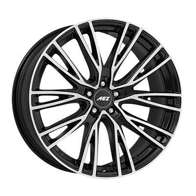 Llanta de aluminio AEZ Seattle Dark 9x19 ET52 5x114.3 67.1 (Negro, Pulido) · Hyundai Ioniq