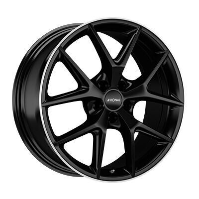 Ronal R75 Llanta de aluminio Ronal R75 8x19 ET25.1 5x112 66.5 (Diamante, Mate, Negro) · BMW X3