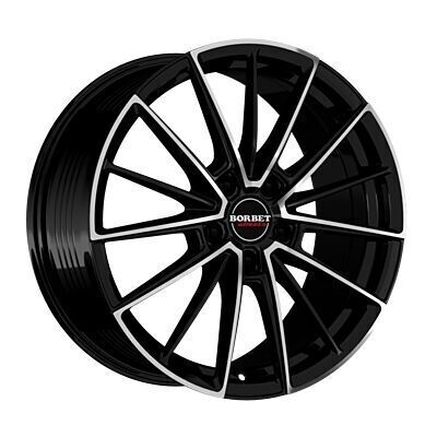 Borbet FB2 Llanta de aluminio Borbet FB2 9x20 ET38 5x120 72.5 (Mate, Negro, Pulido) · Cadillac CTS