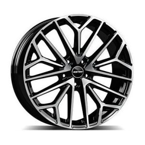 GMP Italia Materia Llanta de aluminio GMP Italia Materia 8x19 ET38 5x130 66.5 (Diamante, Negro) · Audi Q6