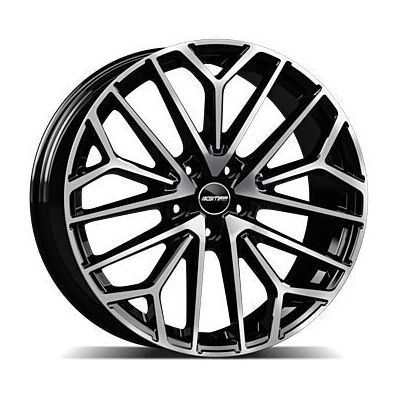 GMP Italia Materia Llanta de aluminio GMP Italia Materia 8x19 ET38 5x130 66.5 (Diamante, Negro) · Audi Q6