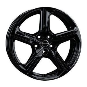 Llanta de aluminio Borbet XE1 7.5x18 ET40 5x114.3 60.1 (Brillante, Negro) · Toyota C-HR