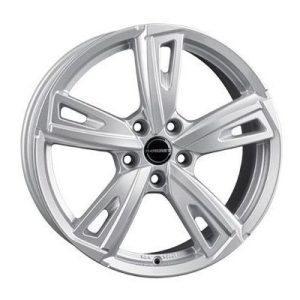 Llanta Borbet BU1 6.5x16 ET45 5x100 57.1 (Gris, Plata) · Seat Ibiza