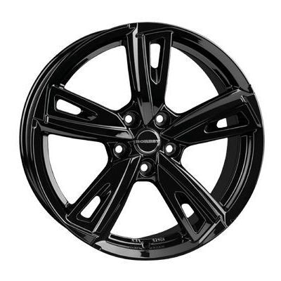 Llanta Borbet BU1 7.5x17 ET50 5x100 57.1 (Brillante, Negro) · Seat Ibiza
