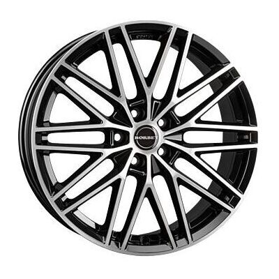 Llanta de aluminio Borbet BS5 8x19 ET42 5x108 72.5 (Brillante, Negro, Pulido) · Jaguar F-Pace