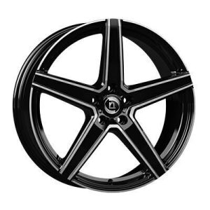 Llanta de aluminio Diewe Dominar 8x20 ET40 5x114.3 73.1 (Diamante, Negro) · Genesis GV70
