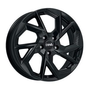 Llanta de aluminio DBV Napoli AP Black 6.5x16 ET20 4x108 65.1 (Negro) · Citroën C3