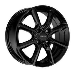 Dezent TN Llanta de aluminio Dezent TN 7x18 ET38 4x100 60.1 (Negro) · Fiat 500