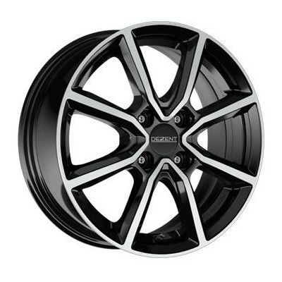 Dezent TN Llanta de aluminio Dezent TN 7x17 ET32 4x108 65.1 (Negro, Pulido) · Citroën C4