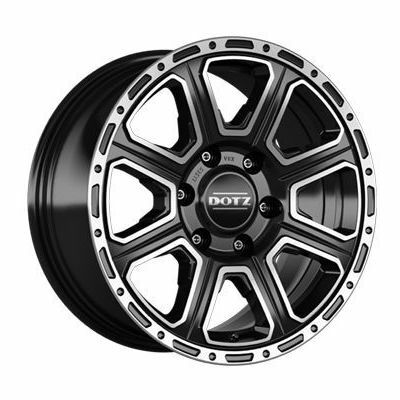 Dotz Kalahari Llanta de aluminio Dotz Kalahari 8x17 ET30 6x139.7 93.1 (Negro, Pulido) · Ford Ranger