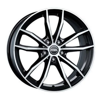Rial X12 Llanta de aluminio Rial X12 8.5x19 ET26 5x112 66.5 (Diamante, Negro, Pulido) · BMW X5