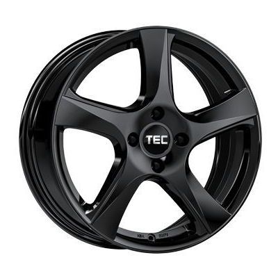 Llanta de aluminio TEC Speedwheels AS5 7x17 ET35 5x112 72.5 (Brillante, Negro) · Seat Leon
