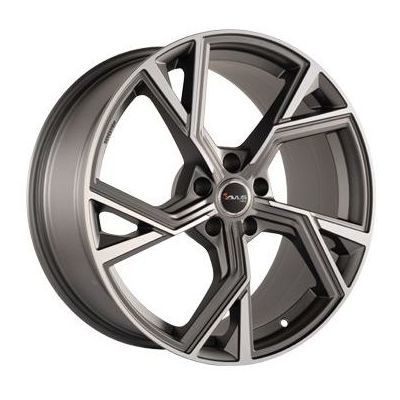 Llanta de aluminio Avus AF20 9.5x21 ET25 5x112 66.6 (Antracita, Mate, Pulido) · Audi RS6