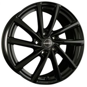 Llanta de aluminio Borbet Design V 7x16 ET48 5x112 57.1 (Brillante, Negro) · Audi A3