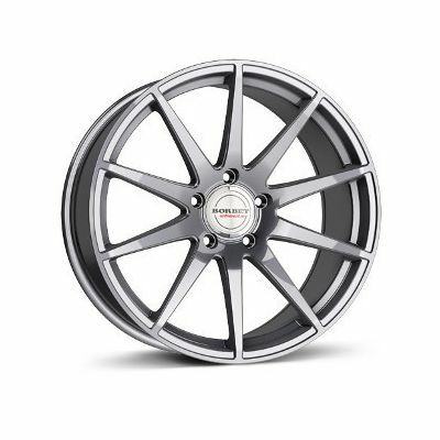 Llanta de aluminio Borbet Design GTX 8x19 ET40 5x108 66.5 (Brillante, Titanio) · Mercedes Clase C