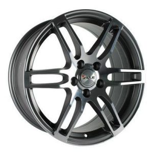 Llanta de aluminio Avus AF9 8x19 ET35 5x112 66.6 (Antracita, Pulido) · Mercedes Clase CLC