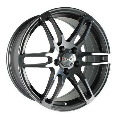Avus AF9 Llanta de aluminio Avus AF9 8x19 ET35 5x112 66.6 (Antracita, Pulido) · Mercedes Clase CLC