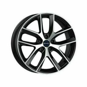 Llanta de aluminio MAK Voltage 8x19 ET40 5x120 64.1 (Negro) · Tesla Model S