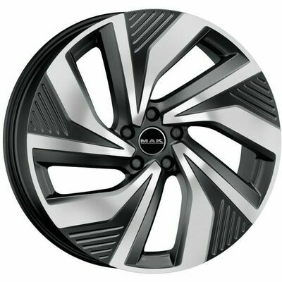 Llanta de aluminio MAK Electra 8x19 ET35 5x114.3 76 (Negro) · Lexus RX