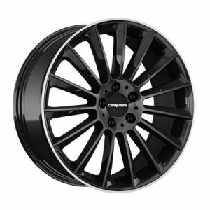 Llanta de aluminio Carmani 17 Fritz 8x19 ET40 5x114.3 72.6 (Negro) · Renault Mégane