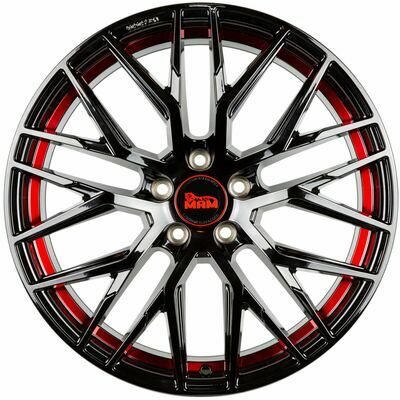 MAM RS4 Llanta de aluminio MAM RS4 7.5x17 ET45 5x114.3 72.6 (Negro, Rojo) · Honda CR-V