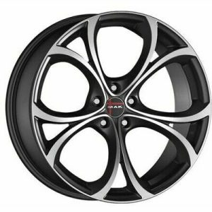 MAK Lario Llanta de aluminio MAK Lario 7.5x17 ET31 5x110 65.1 (Negro) · Alfa Romeo Giulia