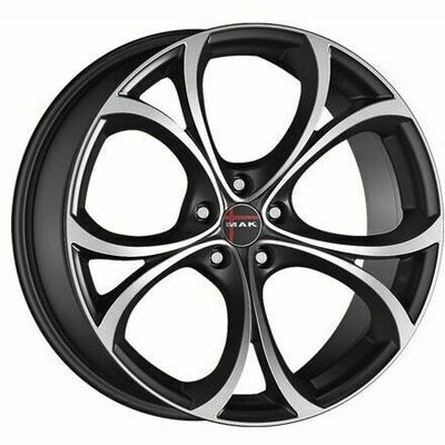 MAK Lario Llanta de aluminio MAK Lario 7.5x17 ET31 5x110 65.1 (Negro) · Alfa Romeo Giulia