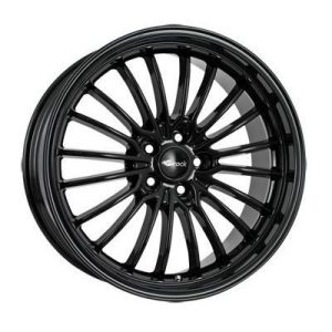 Llanta de aluminio Brock B24GP 8.5x19 ET40 5x115 70.2 (Brillante, Negro) · Chevrolet Captiva