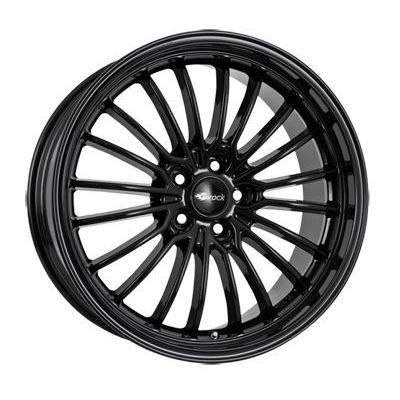 Llanta de aluminio Brock B24GP 8.5x19 ET40 5x115 70.2 (Brillante, Negro) · Chevrolet Captiva