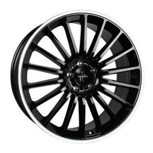 Llanta Keskin KT15 7x16 ET38 5x100 63.4 (Negro, Pulido) · Seat Ibiza