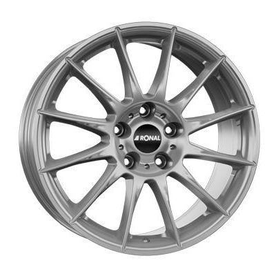 Llanta de aluminio Ronal R54 7x17 ET35 4x100 68 (Titanio) · Renault Clio