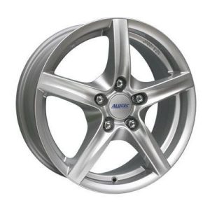 Llanta de aluminio Alutec Grip 5.5x14 ET40 5x100 57.1 (Gris, Plata, Pulido) · Volkswagen Polo