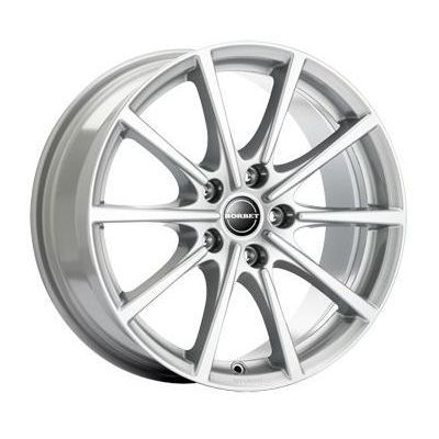 Borbet BL5 Llanta de aluminio Borbet BL5 7x16 ET40 5x108 72.5 (Brillante, Gris, Plata) · Ford Focus
