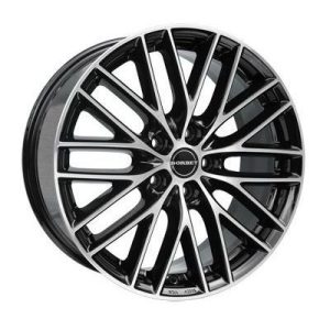 Llanta de aluminio Borbet BS5 8x18 ET40 5x114.3 72.5 (Negro, Pulido) · Hyundai i20