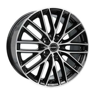 Llanta de aluminio Borbet BS5 8x18 ET40 5x114.3 72.5 (Negro, Pulido) · Hyundai i20