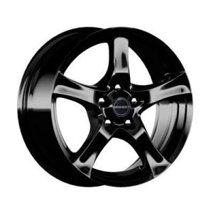 Llanta de aluminio Borbet F 6.5x16 ET25 4x108 65.1 (Brillante, Negro) · Peugeot 208