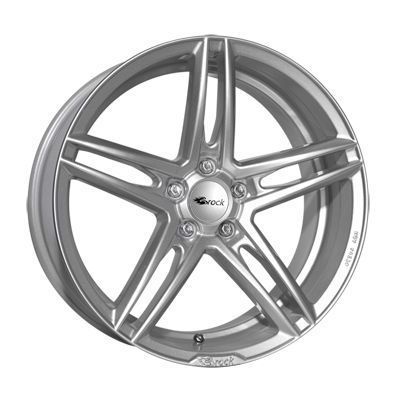 Llanta de aluminio Brock B33 8x18 ET40 5x115 70.2 (Gris, Plata) · Chevrolet Captiva