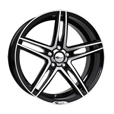 Brock B33 Llanta de aluminio Brock B33 8.5x19 ET40 5x115 70.2 (Gris, Negro) · Chevrolet Captiva