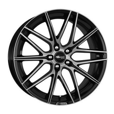 Brock B34 Llanta de aluminio Brock B34 8x18 ET40 5x115 70.2 (Gris, Negro) · Chevrolet Captiva