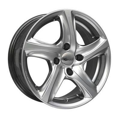 Llanta de aluminio Brock B25 6.5x15 ET30 4x98 58.1 (Cromo, Gris, Plata) · Citroën Nemo