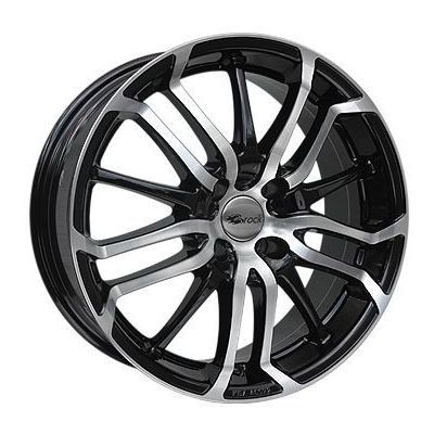 Llanta de aluminio Brock B26 7.5x17 ET30 4x98 58.1 (Gris, Negro) · Alfa Romeo 145/146