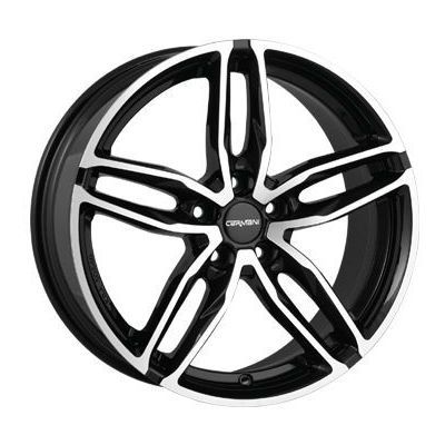 Llanta de aluminio Carmani 13 Twinmax 8.5x19 ET42 5x114.3 72.6 (Negro, Pulido) · Infiniti Q60