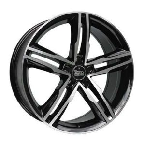 Llanta de aluminio MAM A1 8x18 ET30 5x112 66.5 (Negro, Pulido) · Cupra Formentor