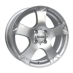 Llanta de aluminio Magma Seismo 6x14 ET25 4x108 65.1 (Gris, Plata) · Citroën C2